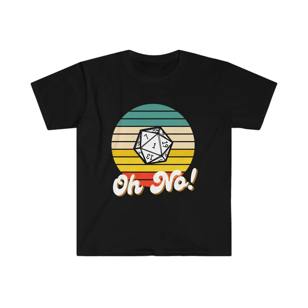Oh No! Tee | Kritical Kitty | Critical Fail